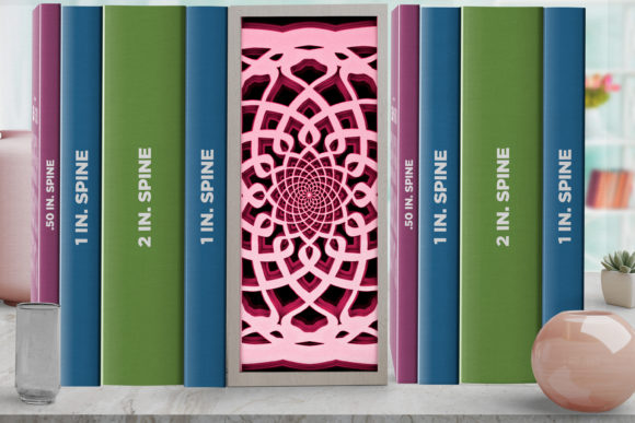 Book Nook Mandala Shadowbox Template Review