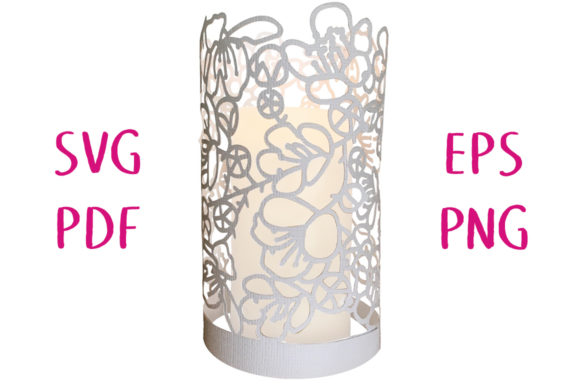 Bramble Flower Lantern 3D SVG: A Bright, Layered Design for Crafters and Makers